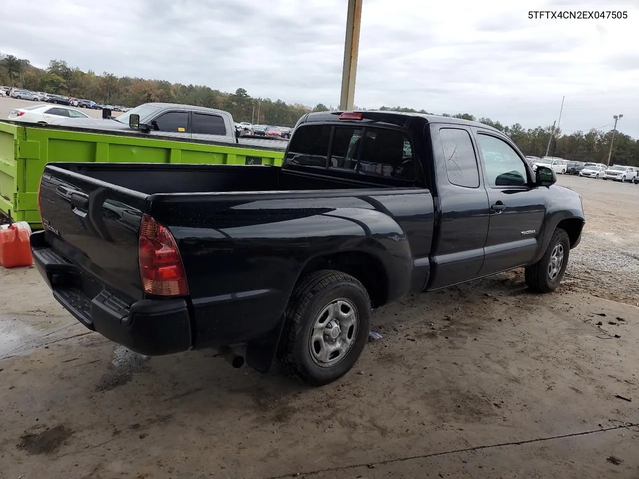 2014 Toyota Tacoma Access Cab VIN: 5TFTX4CN2EX047505 Lot: 78586024