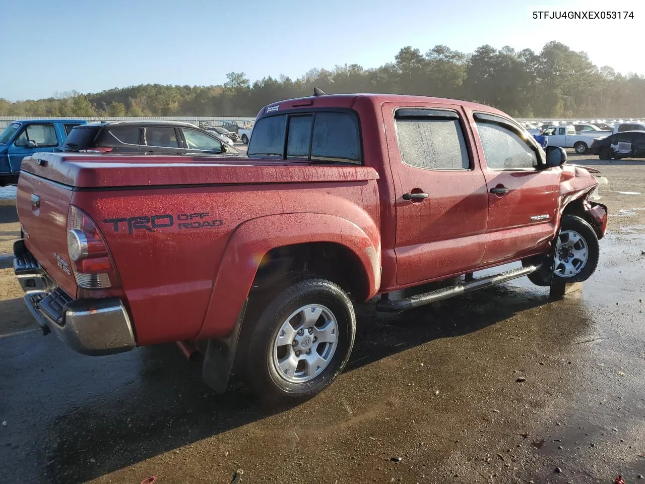 2014 Toyota Tacoma Double Cab Prerunner VIN: 5TFJU4GNXEX053174 Lot: 78819434