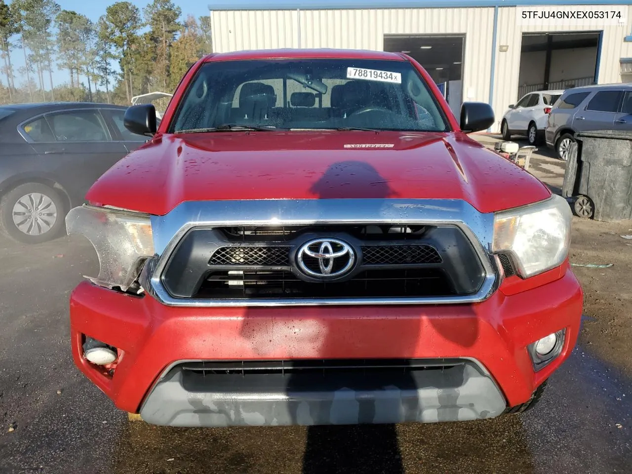 2014 Toyota Tacoma Double Cab Prerunner VIN: 5TFJU4GNXEX053174 Lot: 78819434