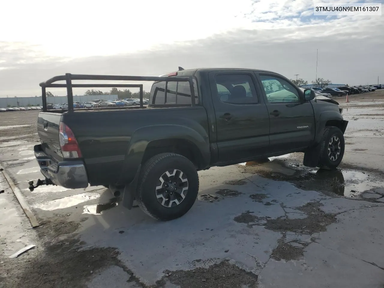 2014 Toyota Tacoma Double Cab Prerunner VIN: 3TMJU4GN9EM161307 Lot: 78832304