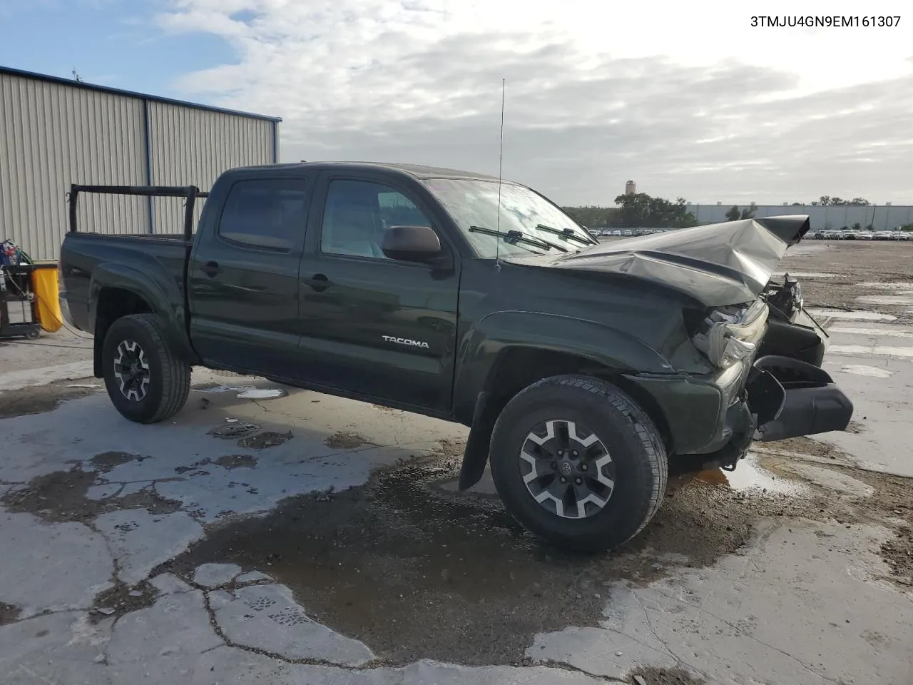 2014 Toyota Tacoma Double Cab Prerunner VIN: 3TMJU4GN9EM161307 Lot: 78832304