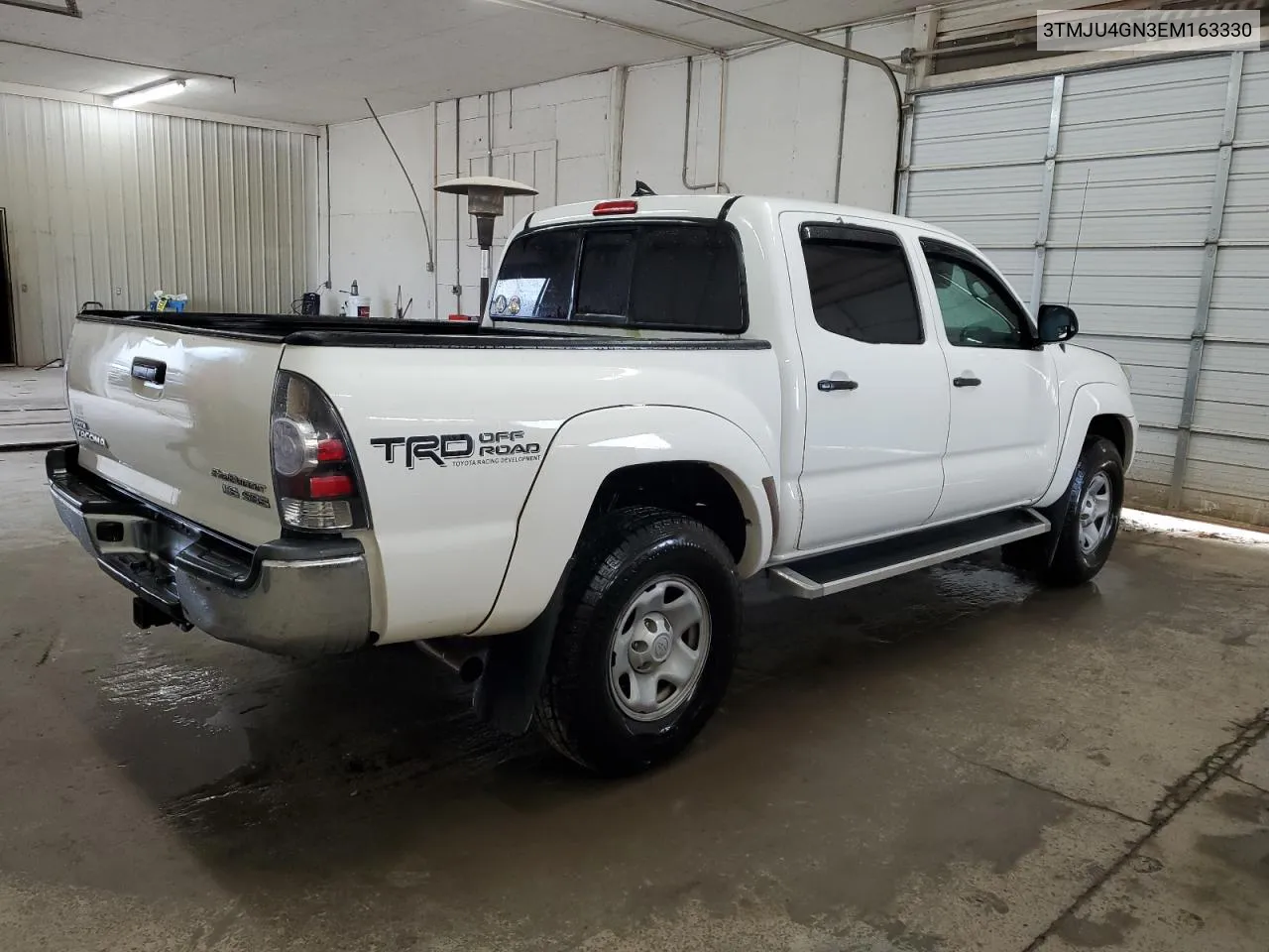 2014 Toyota Tacoma Double Cab Prerunner VIN: 3TMJU4GN3EM163330 Lot: 79005094