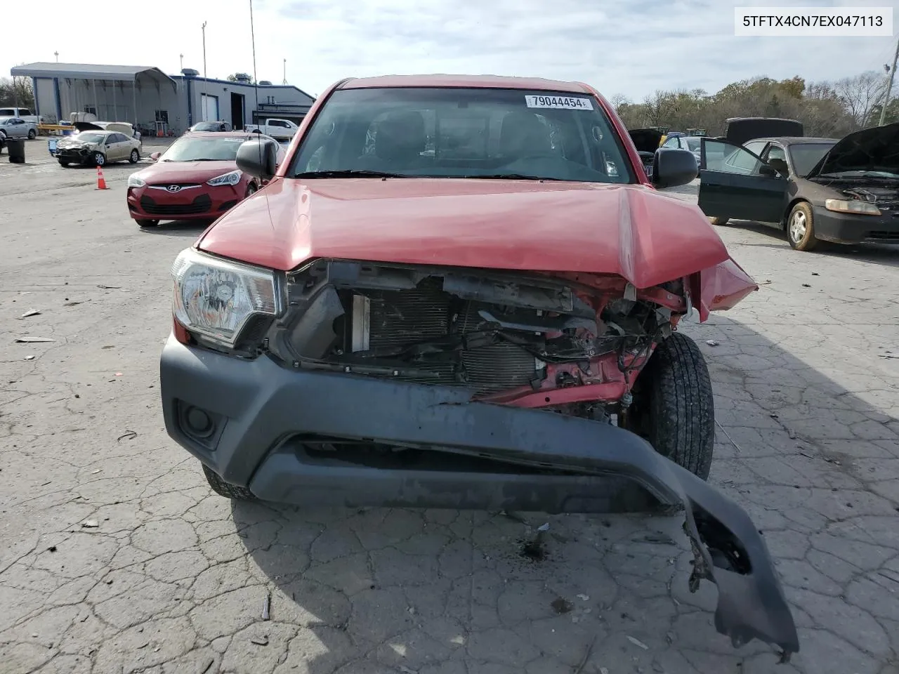 2014 Toyota Tacoma Access Cab VIN: 5TFTX4CN7EX047113 Lot: 79044454