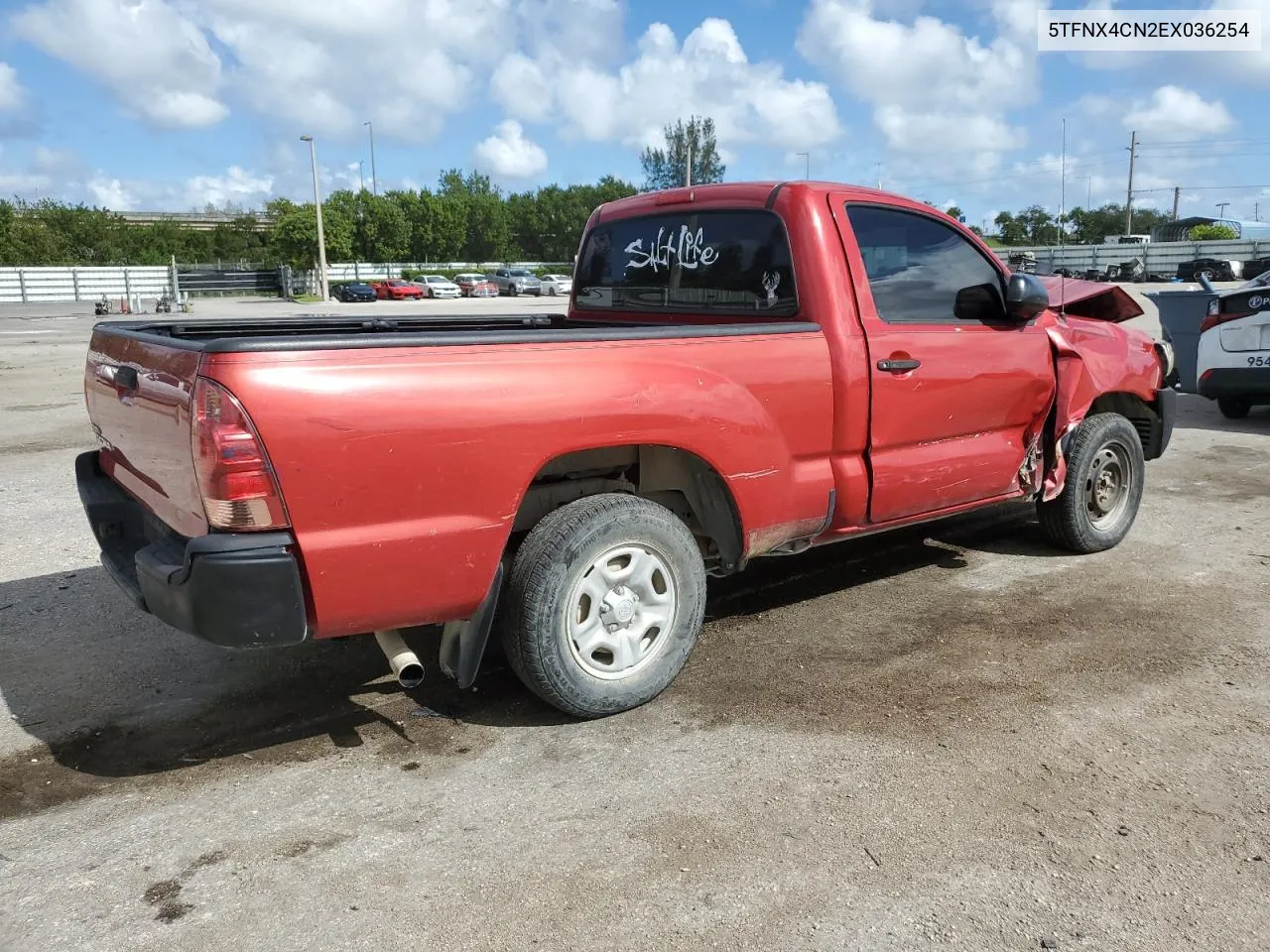 2014 Toyota Tacoma VIN: 5TFNX4CN2EX036254 Lot: 79781634