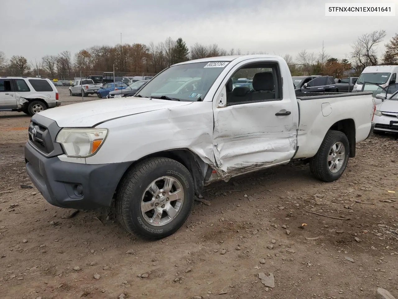 2014 Toyota Tacoma VIN: 5TFNX4CN1EX041641 Lot: 80252754