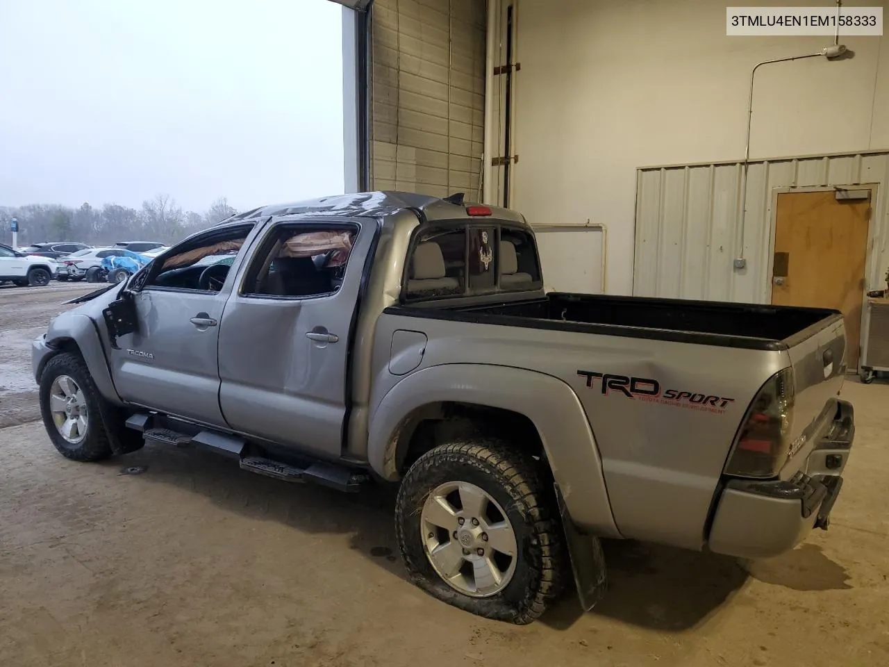 2014 Toyota Tacoma Double Cab VIN: 3TMLU4EN1EM158333 Lot: 80486754