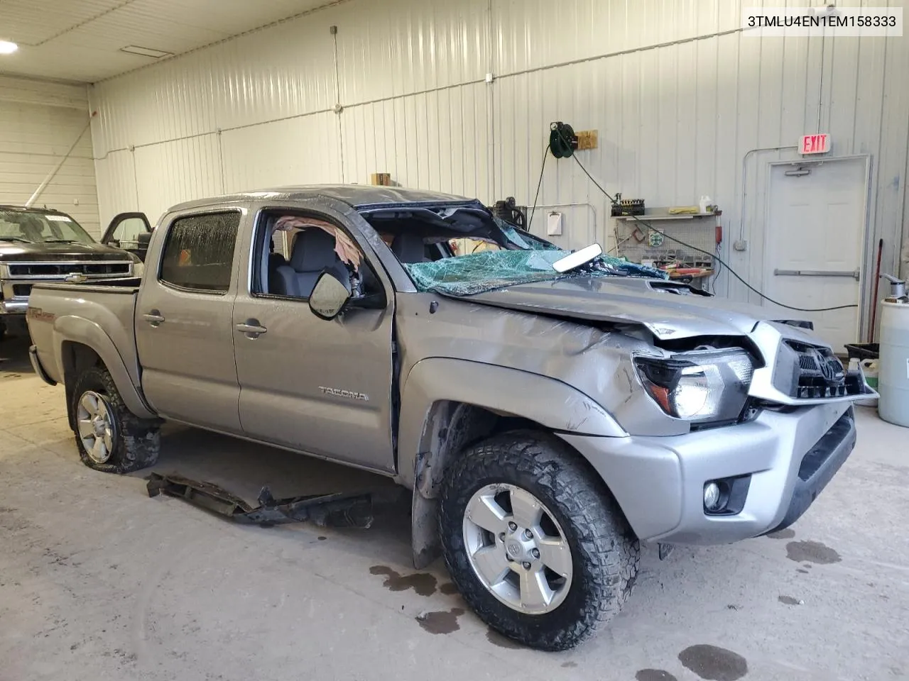 2014 Toyota Tacoma Double Cab VIN: 3TMLU4EN1EM158333 Lot: 80486754