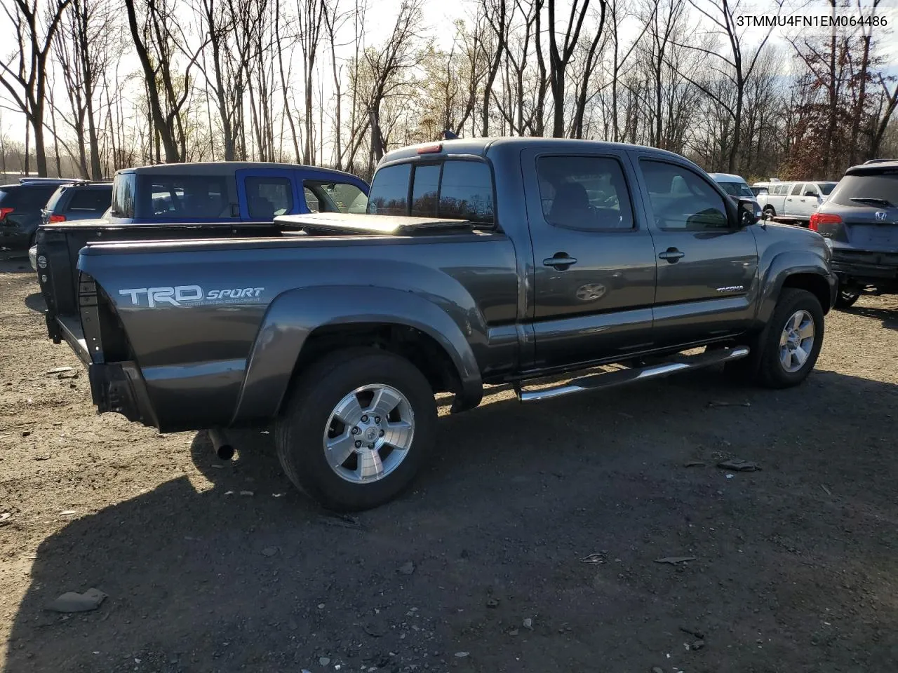 2014 Toyota Tacoma Acc VIN: 3TMMU4FN1EM064486 Lot: 80538254