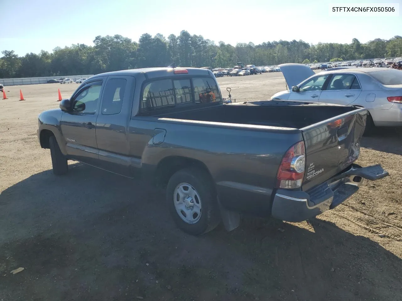 2015 Toyota Tacoma Access Cab VIN: 5TFTX4CN6FX050506 Lot: 56664294