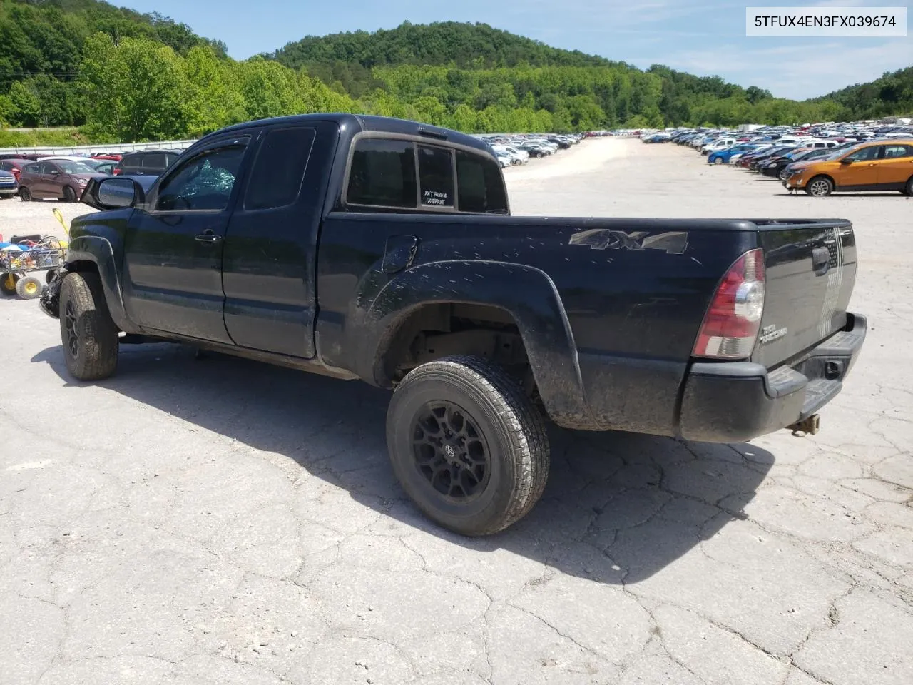 2015 Toyota Tacoma Access Cab VIN: 5TFUX4EN3FX039674 Lot: 57215214