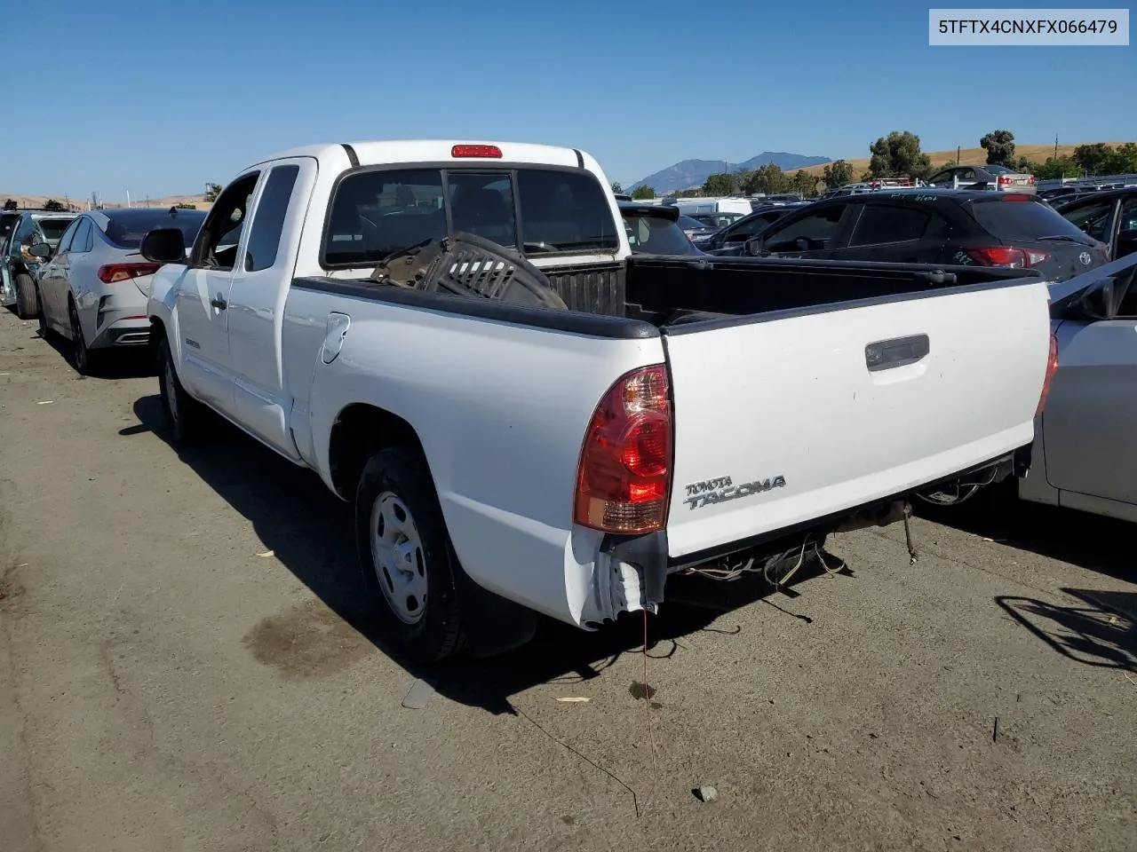 2015 Toyota Tacoma Access Cab VIN: 5TFTX4CNXFX066479 Lot: 57340684