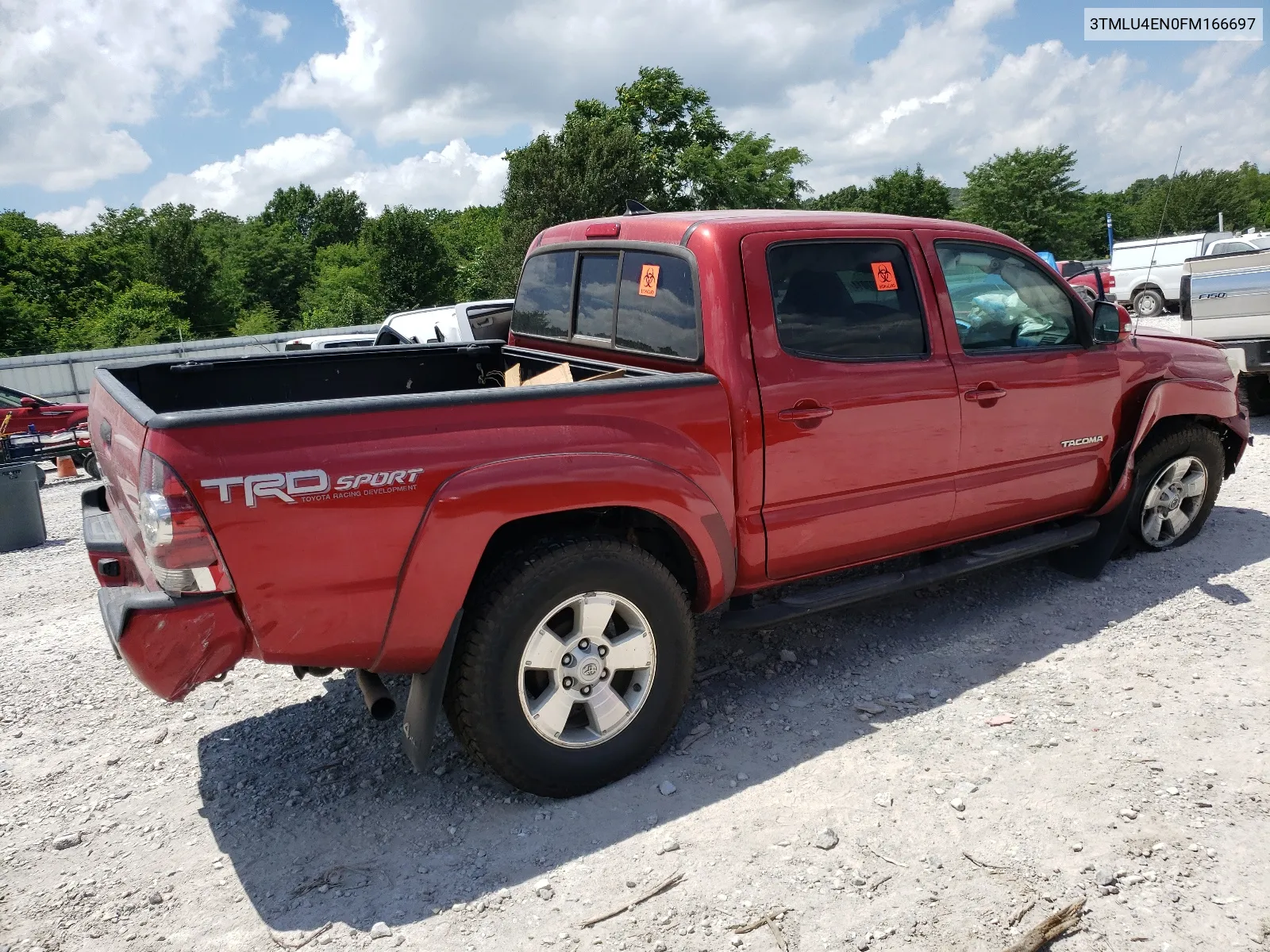 3TMLU4EN0FM166697 2015 Toyota Tacoma Double Cab