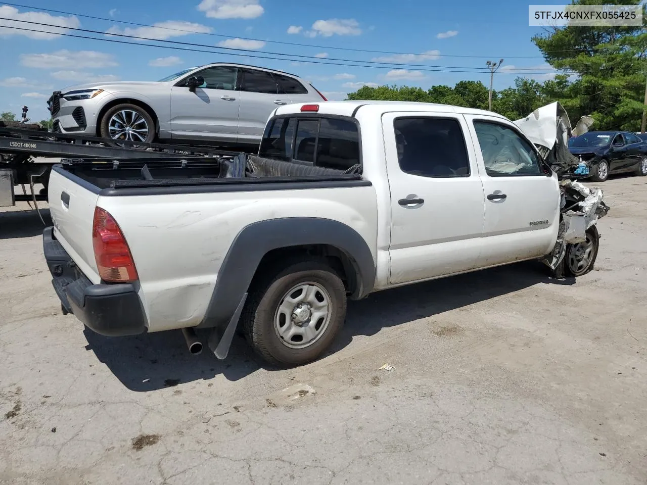 2015 Toyota Tacoma Double Cab VIN: 5TFJX4CNXFX055425 Lot: 60251024