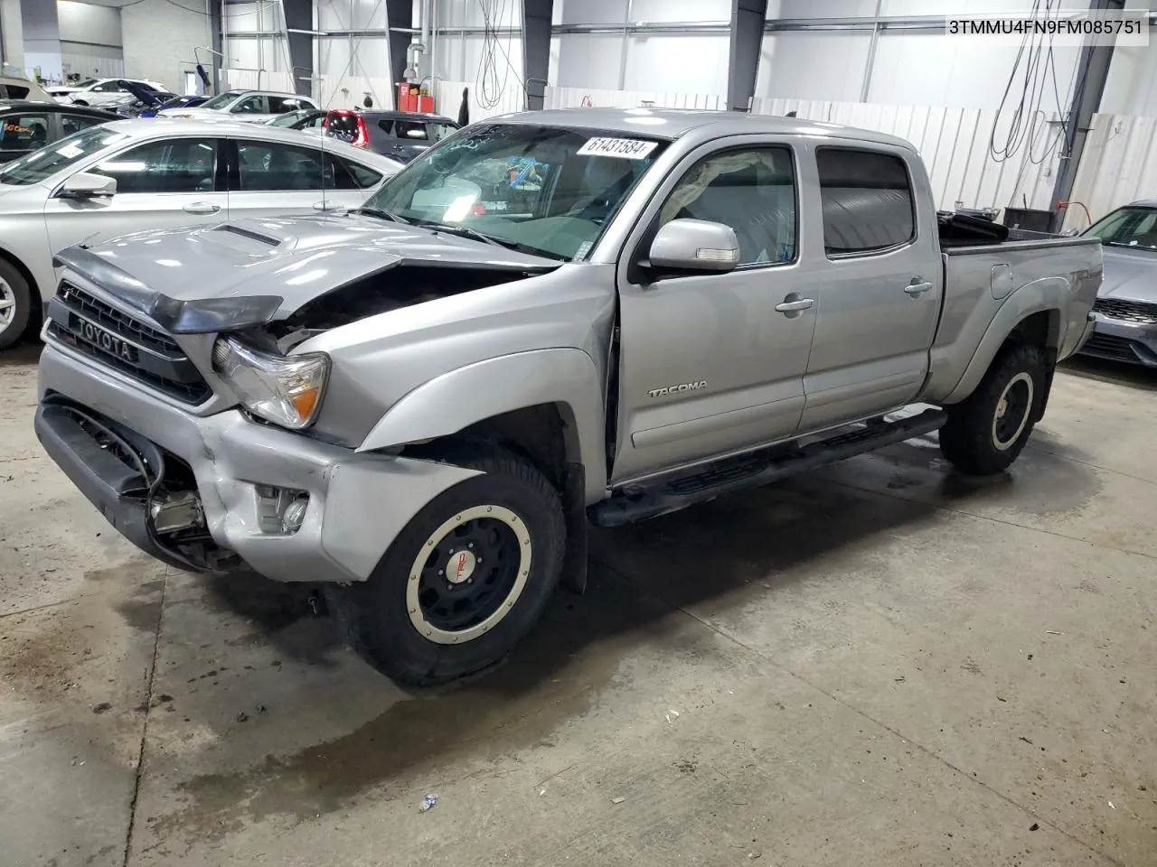 2015 Toyota Tacoma Double Cab Long Bed VIN: 3TMMU4FN9FM085751 Lot: 61431584