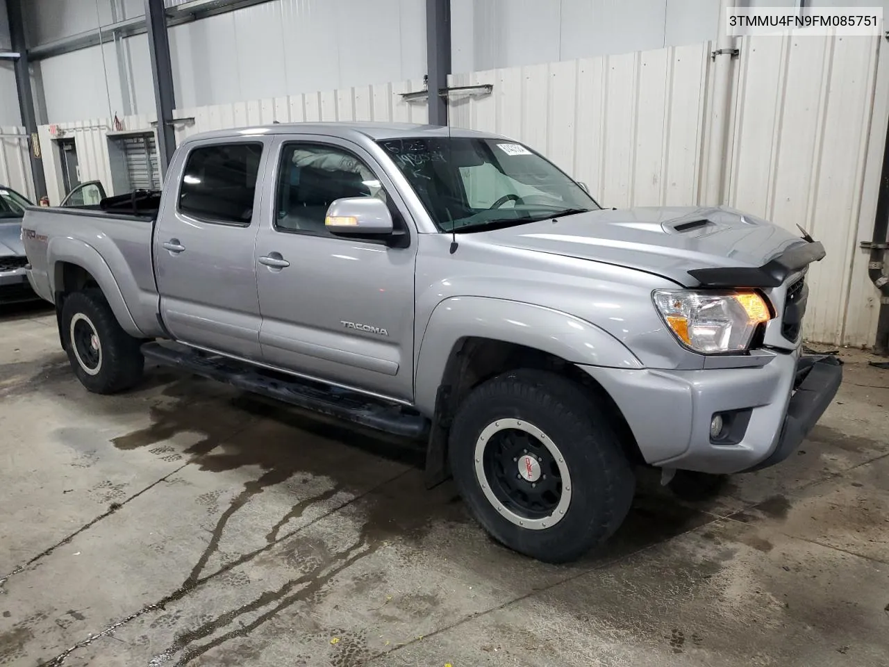 2015 Toyota Tacoma Double Cab Long Bed VIN: 3TMMU4FN9FM085751 Lot: 61431584