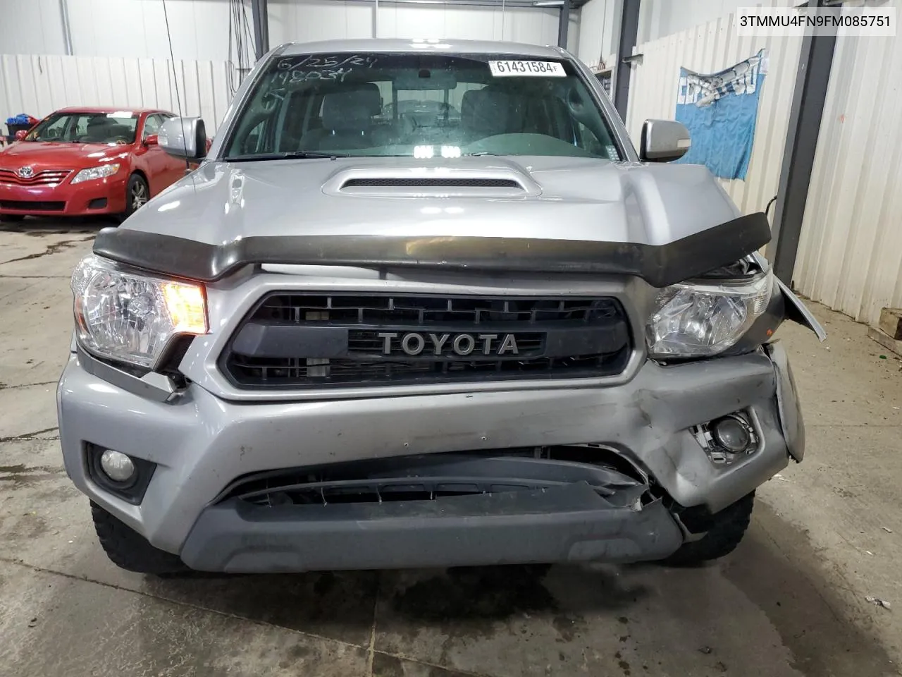 3TMMU4FN9FM085751 2015 Toyota Tacoma Double Cab Long Bed