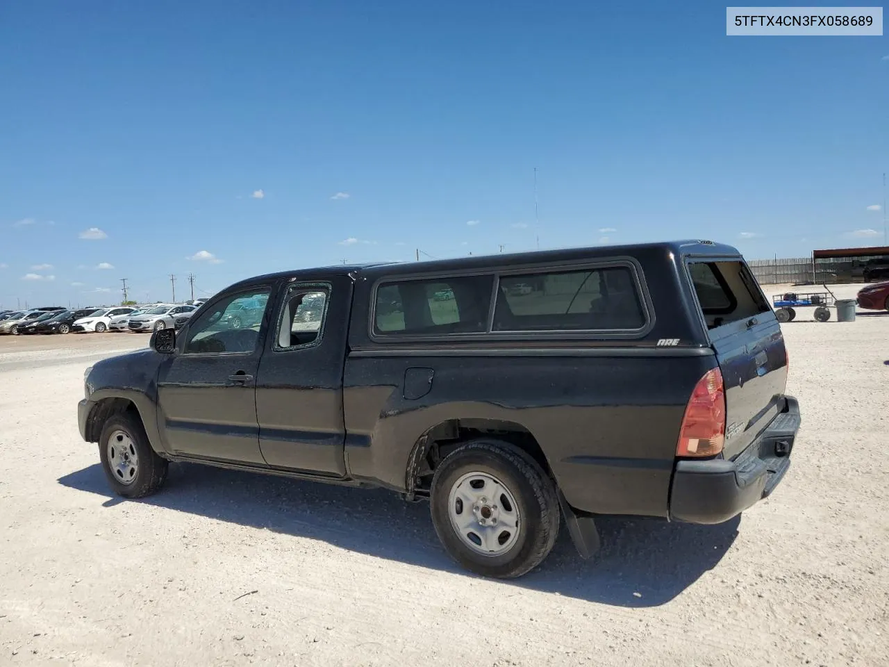 2015 Toyota Tacoma Access Cab VIN: 5TFTX4CN3FX058689 Lot: 61438704