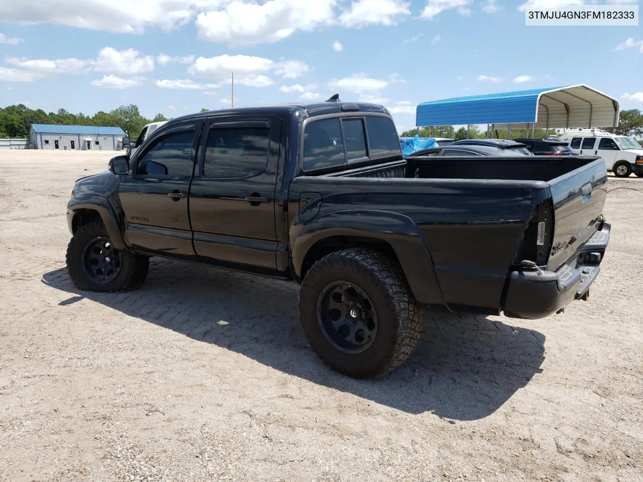 2015 Toyota Tacoma Double Cab Prerunner VIN: 3TMJU4GN3FM182333 Lot: 61509194