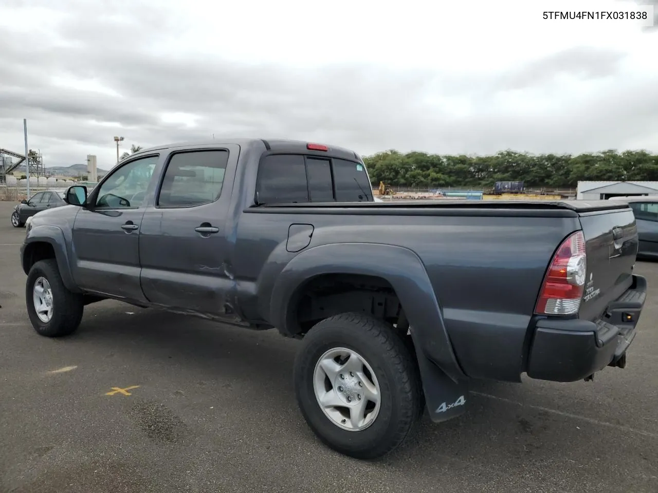 2015 Toyota Tacoma Double Cab Long Bed VIN: 5TFMU4FN1FX031838 Lot: 61769904