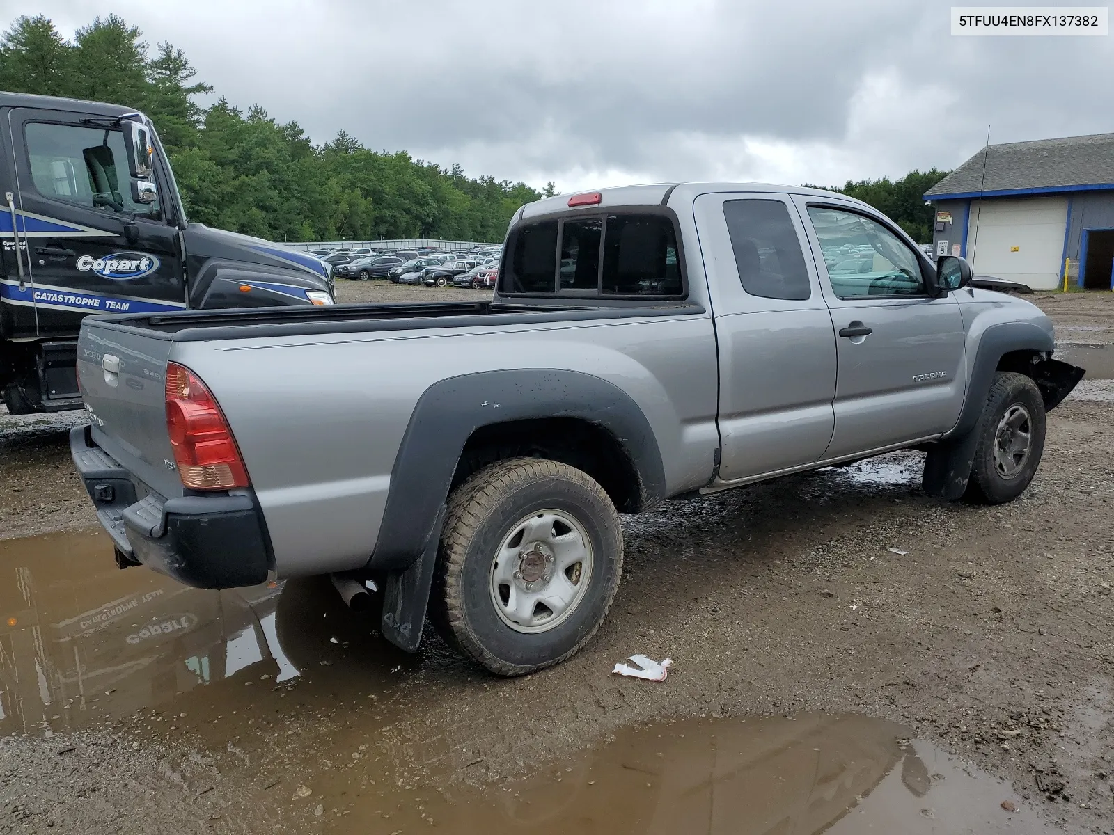 2015 Toyota Tacoma Access Cab VIN: 5TFUU4EN8FX137382 Lot: 64073994