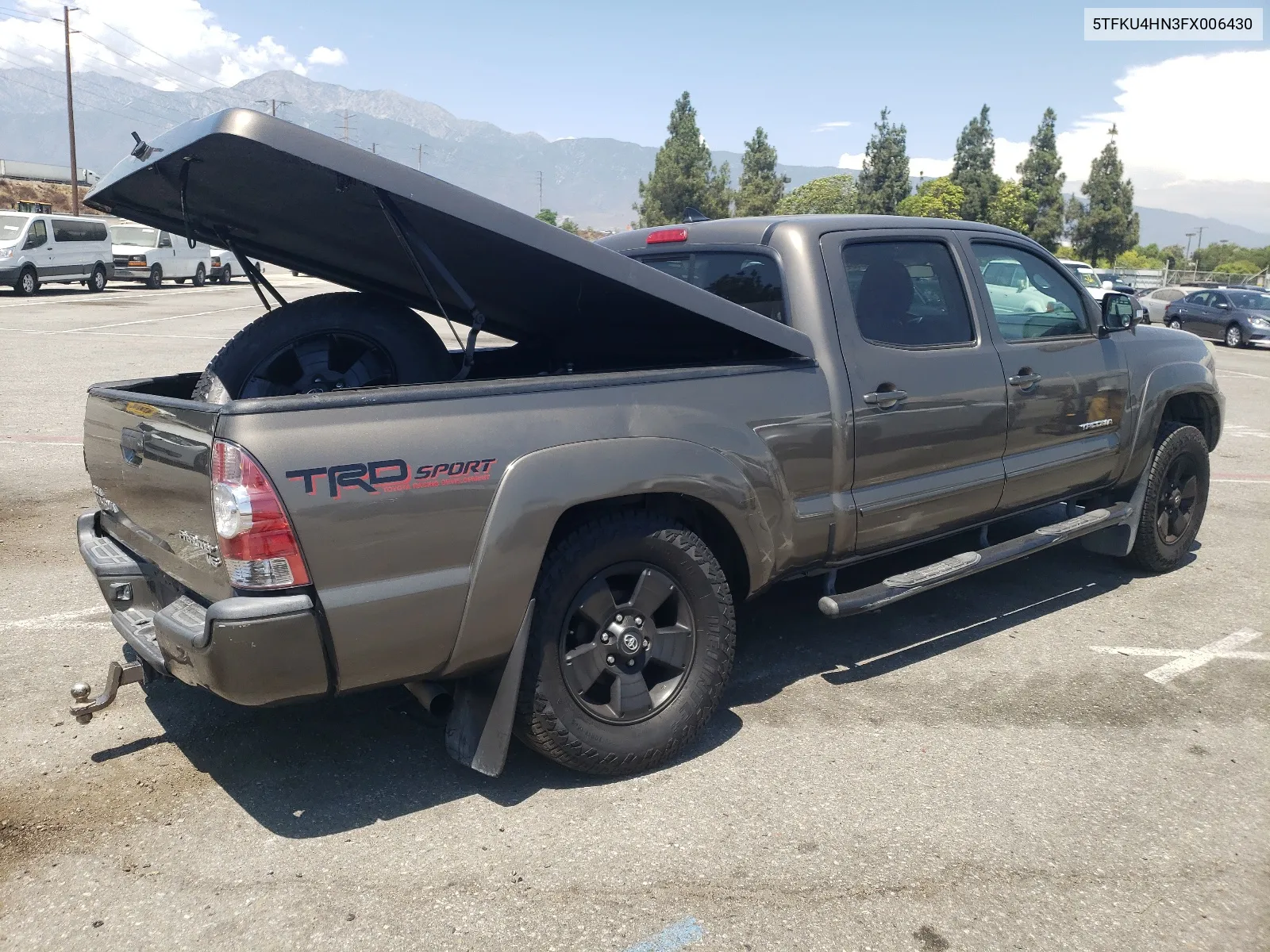 5TFKU4HN3FX006430 2015 Toyota Tacoma Double Cab Prerunner Long Bed