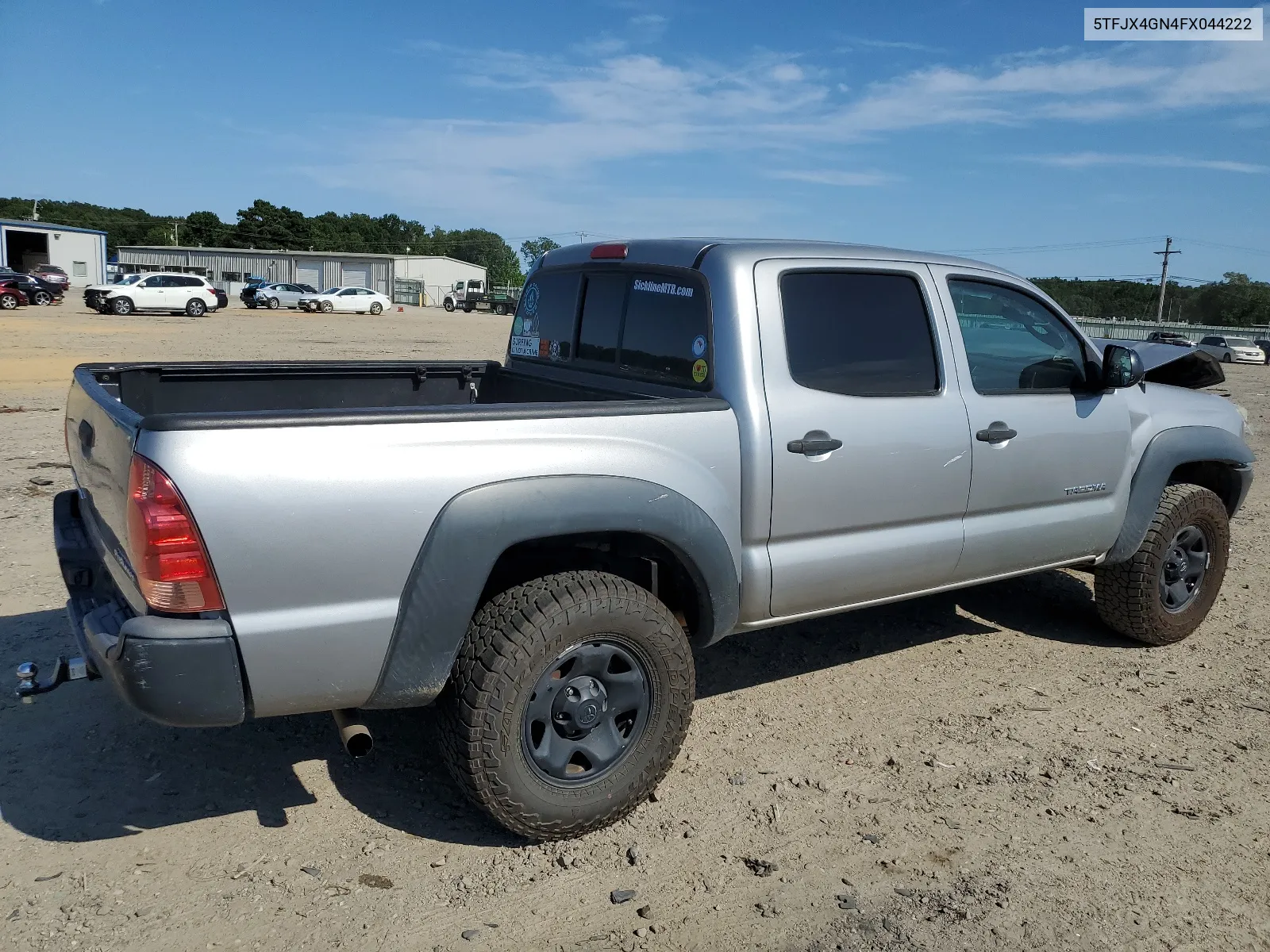 5TFJX4GN4FX044222 2015 Toyota Tacoma Double Cab Prerunner