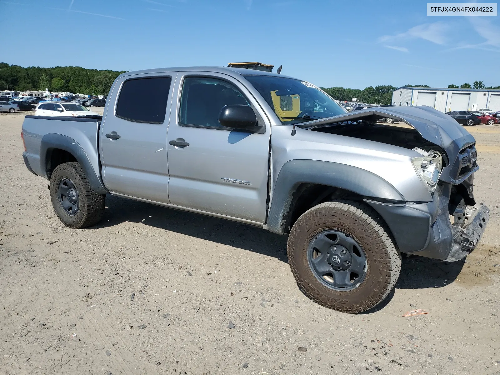 2015 Toyota Tacoma Double Cab Prerunner VIN: 5TFJX4GN4FX044222 Lot: 66441424