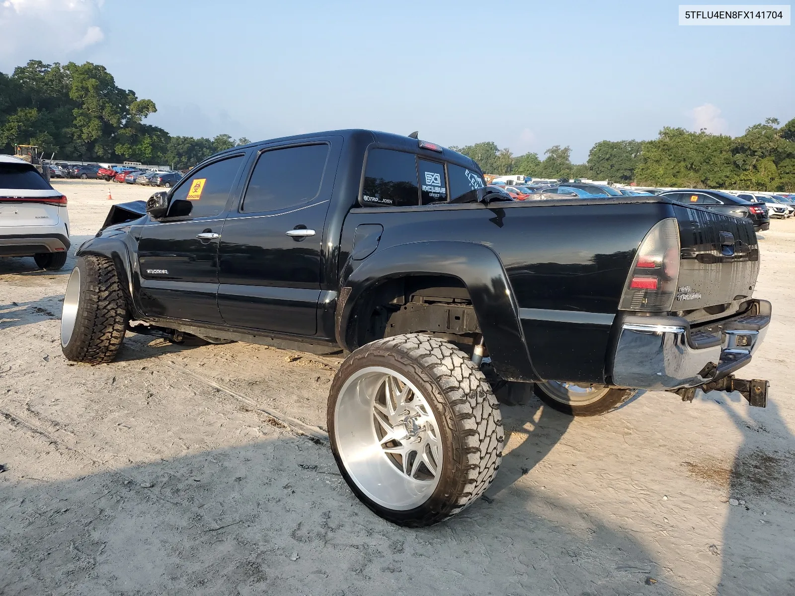 2015 Toyota Tacoma Double Cab VIN: 5TFLU4EN8FX141704 Lot: 66762454