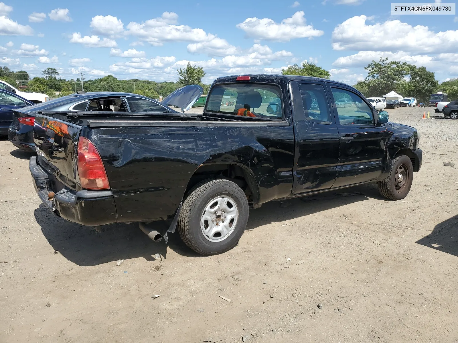 2015 Toyota Tacoma Access Cab VIN: 5TFTX4CN6FX049730 Lot: 67377004