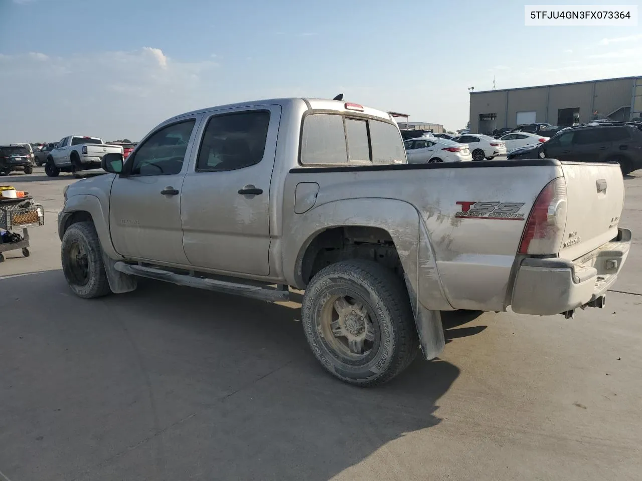 2015 Toyota Tacoma Double Cab Prerunner VIN: 5TFJU4GN3FX073364 Lot: 68116634