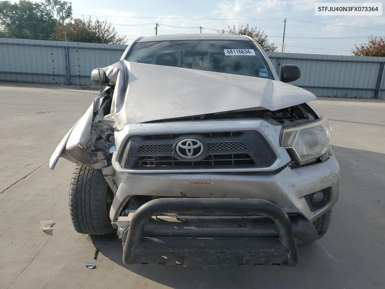 5TFJU4GN3FX073364 2015 Toyota Tacoma Double Cab Prerunner