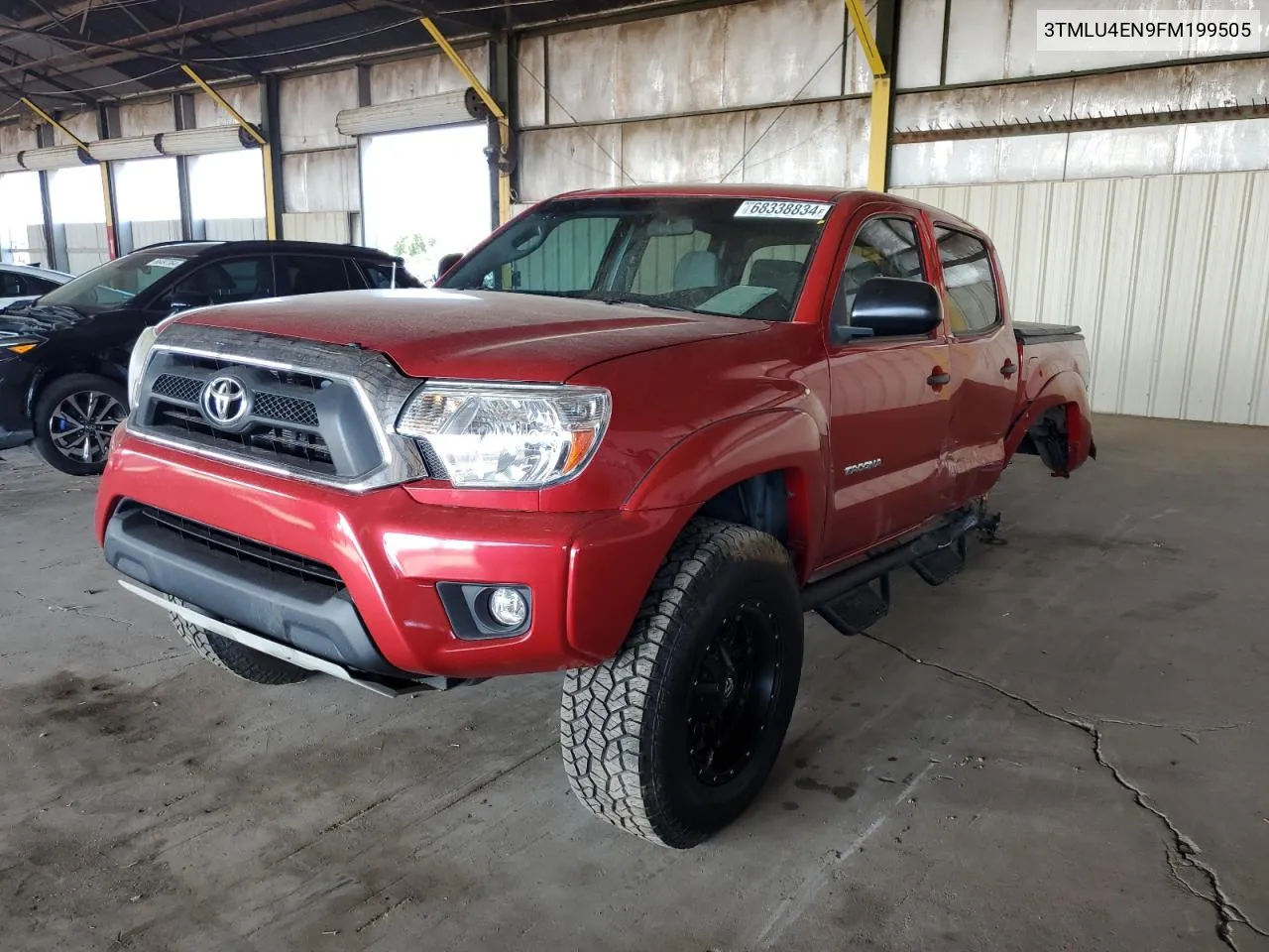 2015 Toyota Tacoma Double Cab VIN: 3TMLU4EN9FM199505 Lot: 68338834