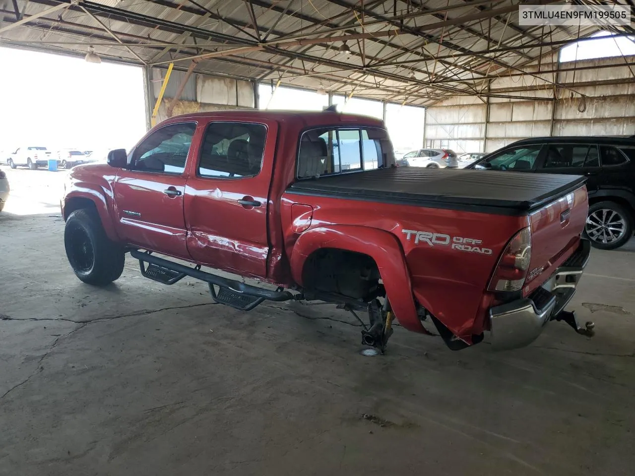 2015 Toyota Tacoma Double Cab VIN: 3TMLU4EN9FM199505 Lot: 68338834