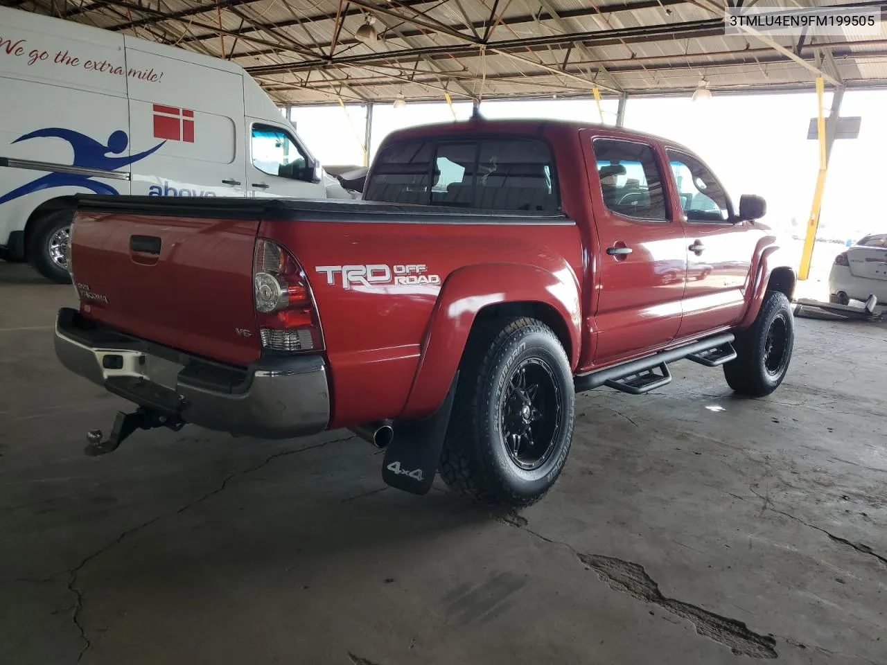 2015 Toyota Tacoma Double Cab VIN: 3TMLU4EN9FM199505 Lot: 68338834