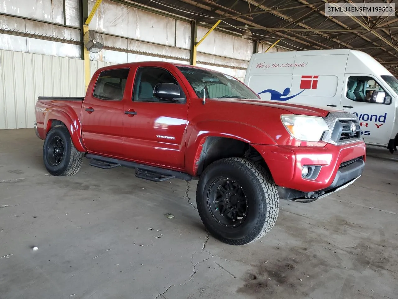 2015 Toyota Tacoma Double Cab VIN: 3TMLU4EN9FM199505 Lot: 68338834