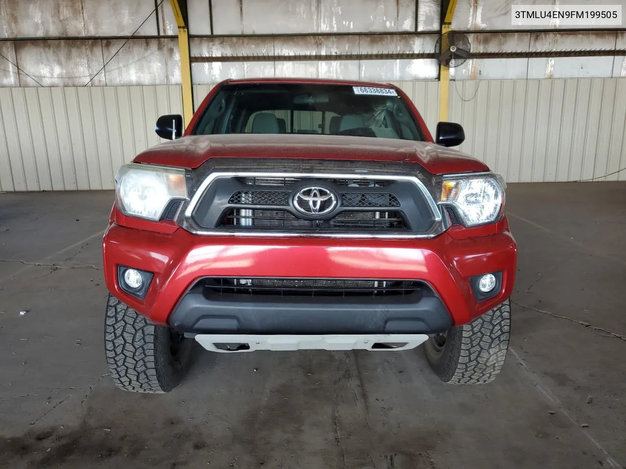 2015 Toyota Tacoma Double Cab VIN: 3TMLU4EN9FM199505 Lot: 68338834