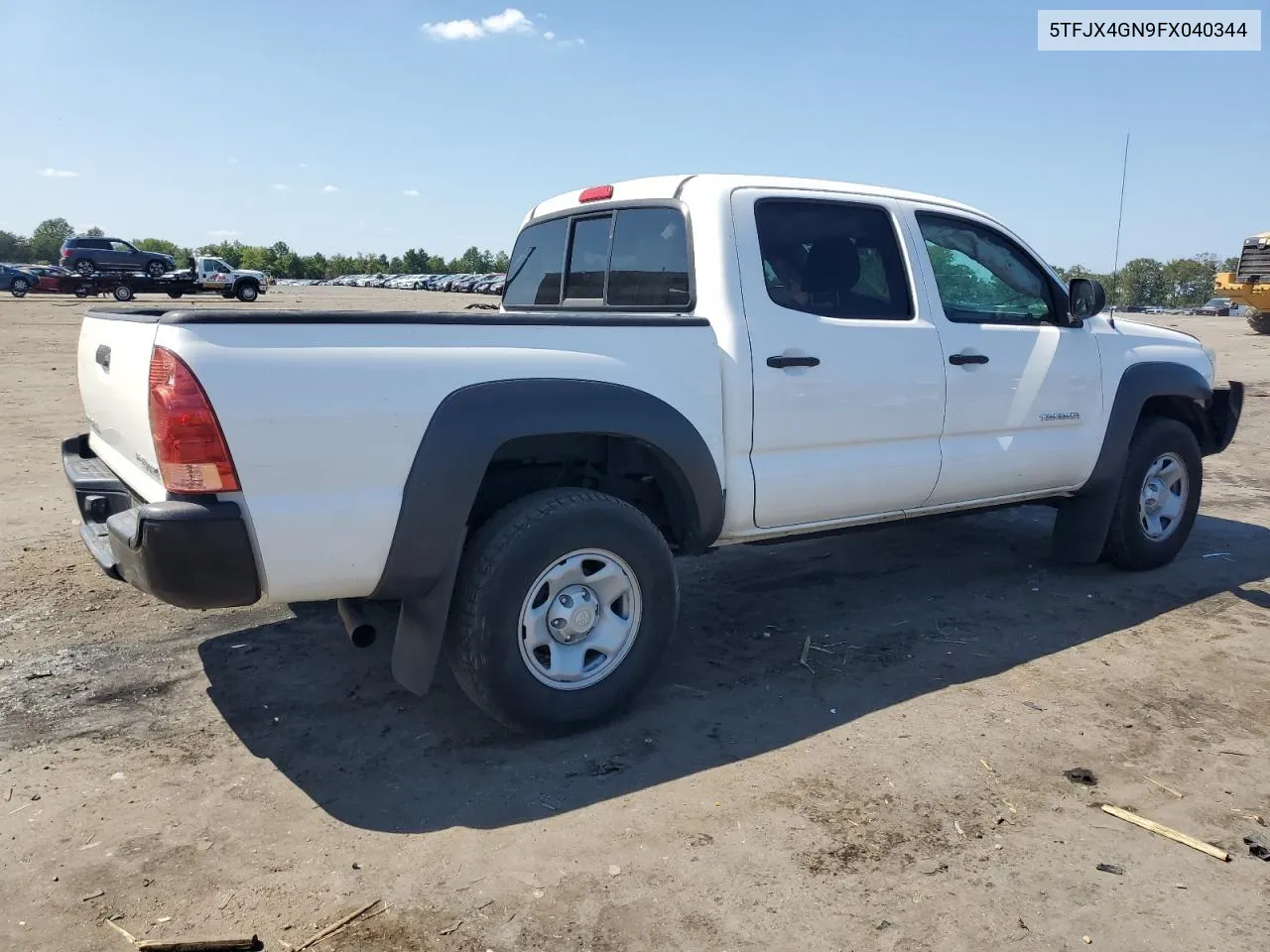 5TFJX4GN9FX040344 2015 Toyota Tacoma Double Cab Prerunner