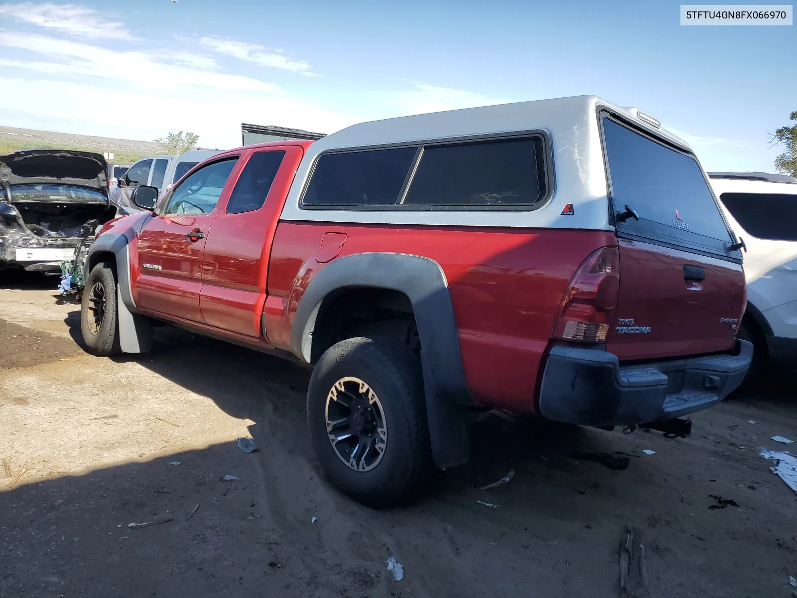 5TFTU4GN8FX066970 2015 Toyota Tacoma Prerunner Access Cab