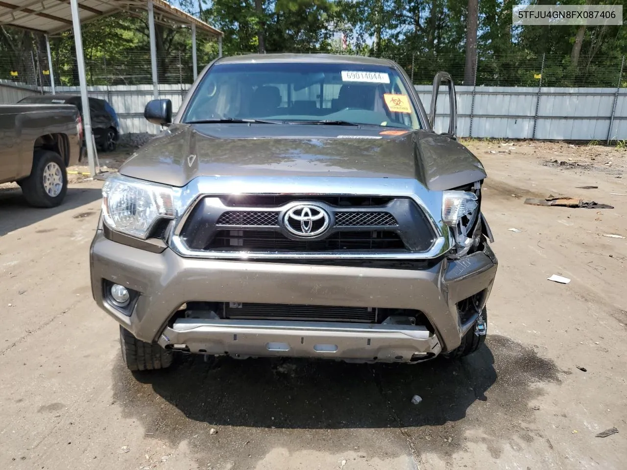 5TFJU4GN8FX087406 2015 Toyota Tacoma Double Cab Prerunner