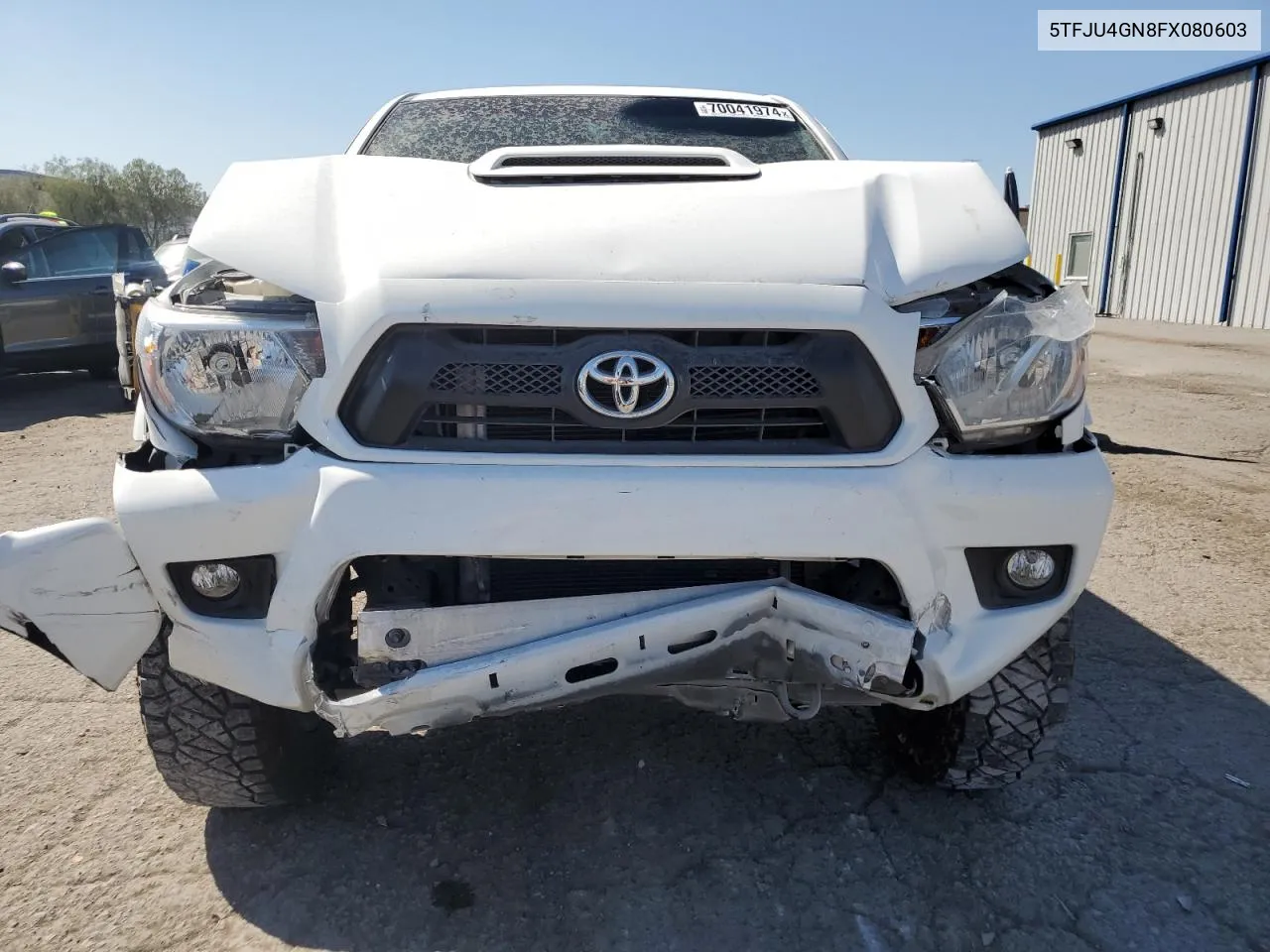 2015 Toyota Tacoma Double Cab Prerunner VIN: 5TFJU4GN8FX080603 Lot: 70041974