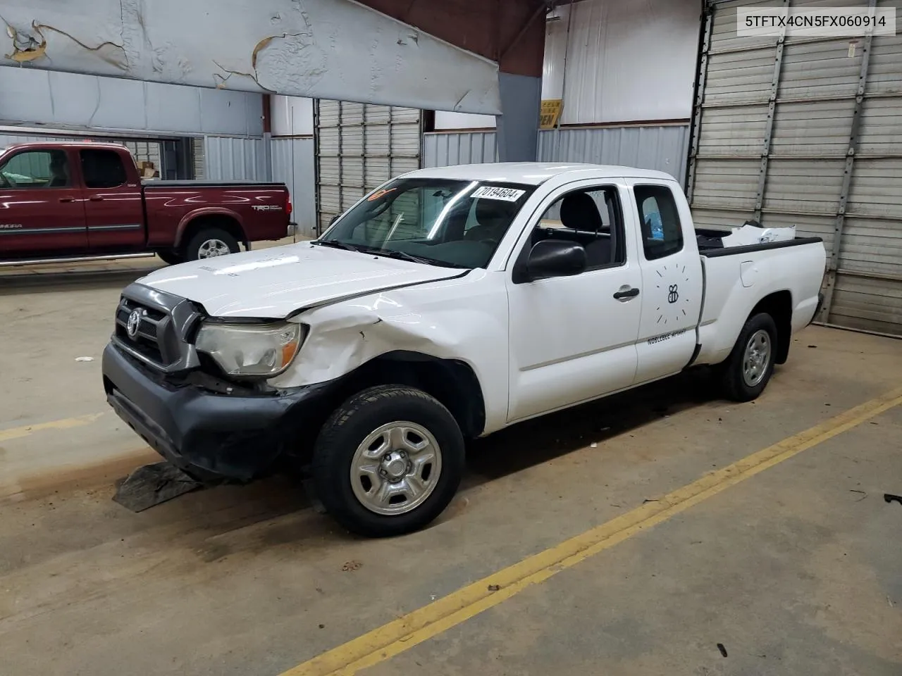 2015 Toyota Tacoma Access Cab VIN: 5TFTX4CN5FX060914 Lot: 70194604