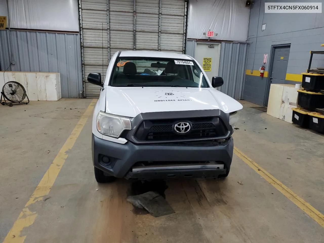 2015 Toyota Tacoma Access Cab VIN: 5TFTX4CN5FX060914 Lot: 70194604