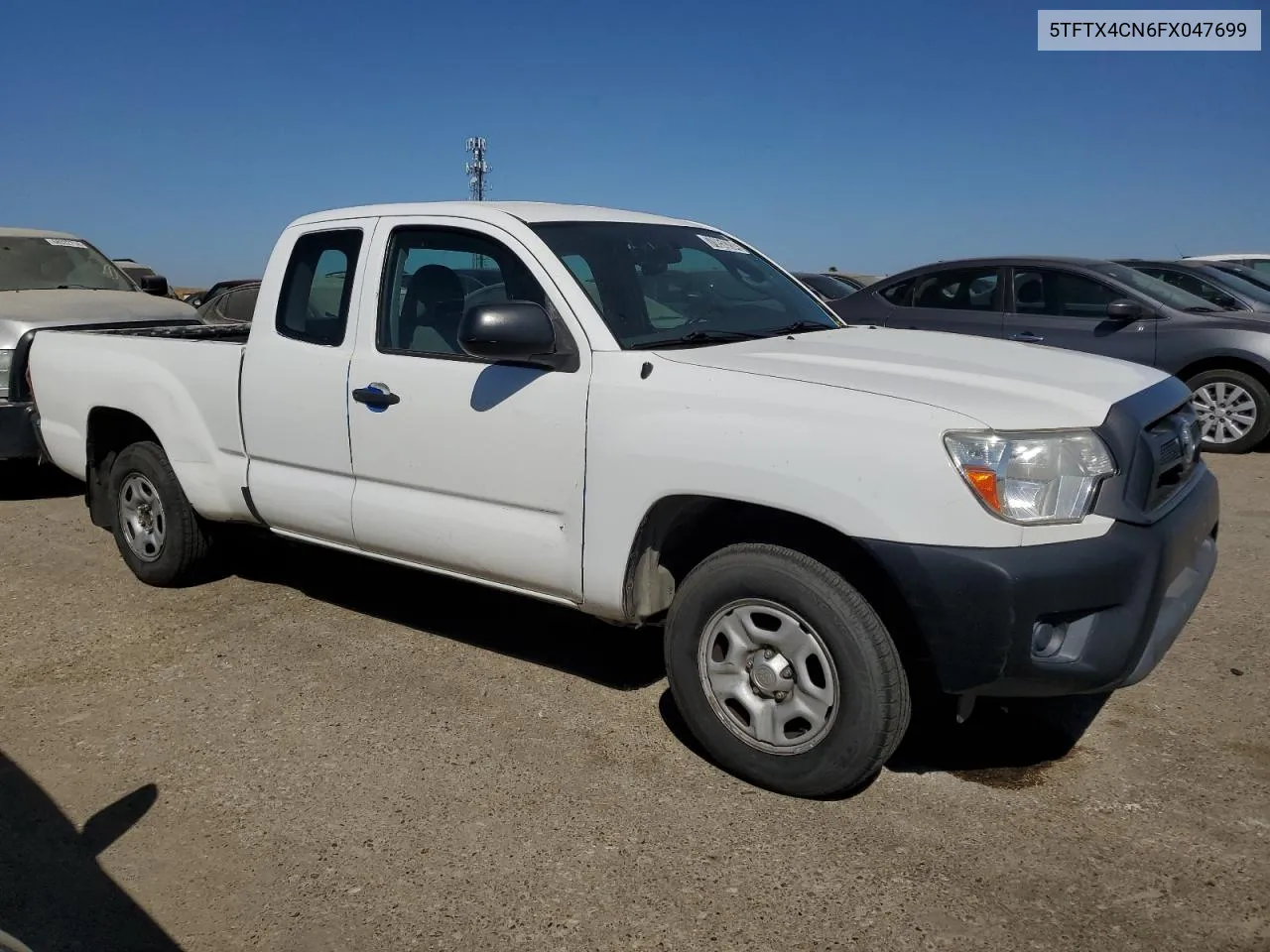 2015 Toyota Tacoma Access Cab VIN: 5TFTX4CN6FX047699 Lot: 70850204