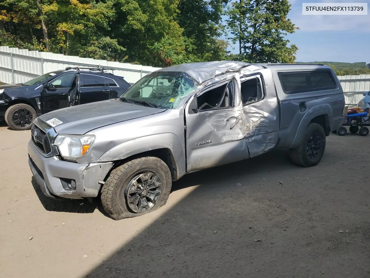 2015 Toyota Tacoma Access Cab VIN: 5TFUU4EN2FX113739 Lot: 71164024