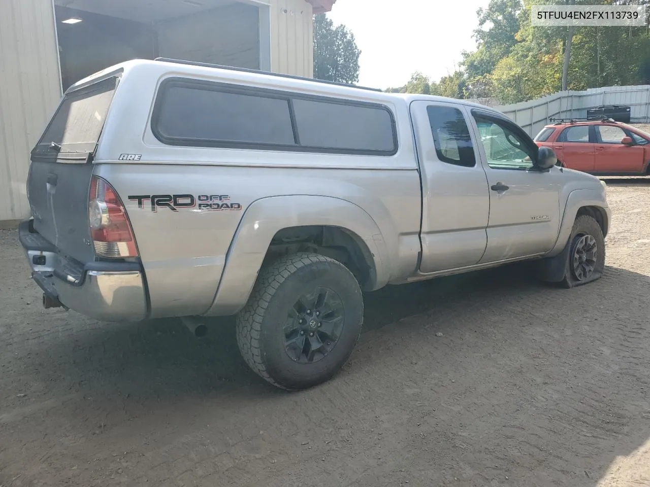 5TFUU4EN2FX113739 2015 Toyota Tacoma Access Cab