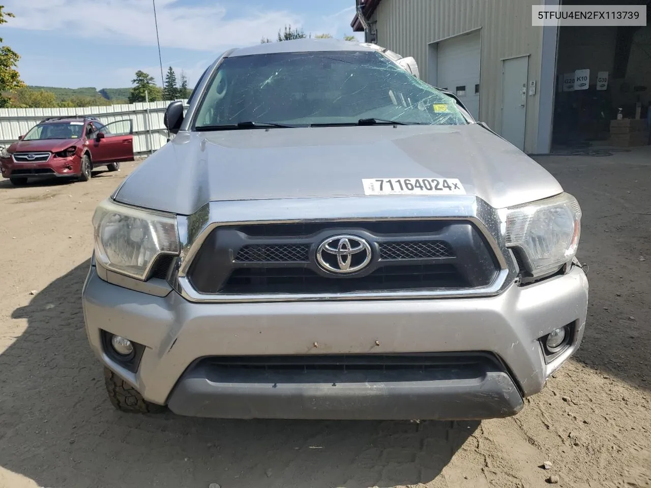 2015 Toyota Tacoma Access Cab VIN: 5TFUU4EN2FX113739 Lot: 71164024