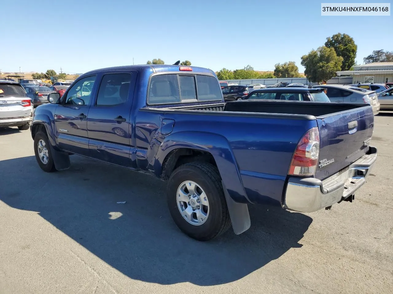 2015 Toyota Tacoma Double Cab Prerunner Long Bed VIN: 3TMKU4HNXFM046168 Lot: 71243074