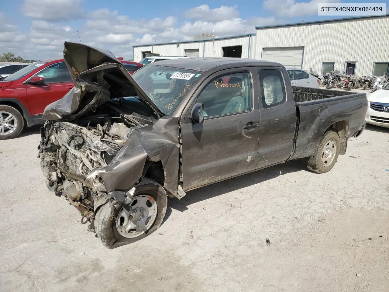 2015 Toyota Tacoma Access Cab VIN: 5TFTX4CNXFX064439 Lot: 71358364