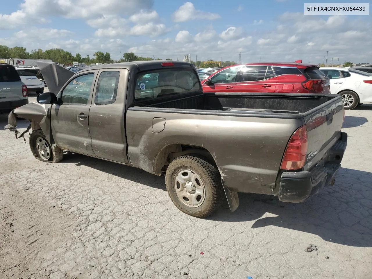 2015 Toyota Tacoma Access Cab VIN: 5TFTX4CNXFX064439 Lot: 71358364