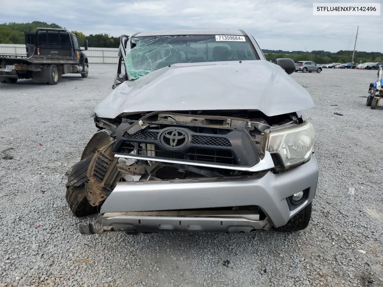 5TFLU4ENXFX142496 2015 Toyota Tacoma Double Cab